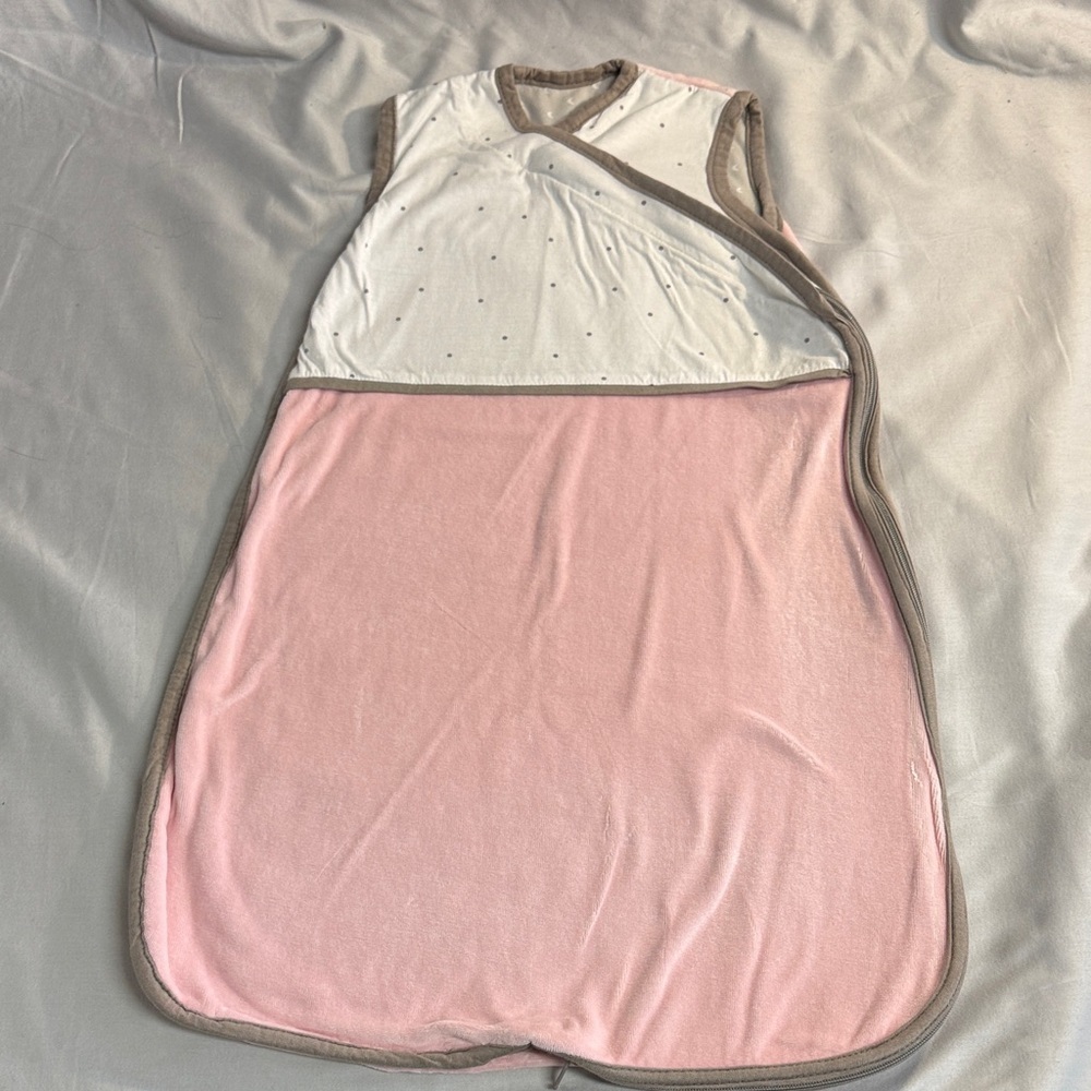 🐥 Pink and White Kids Pajamas Sleep Sack